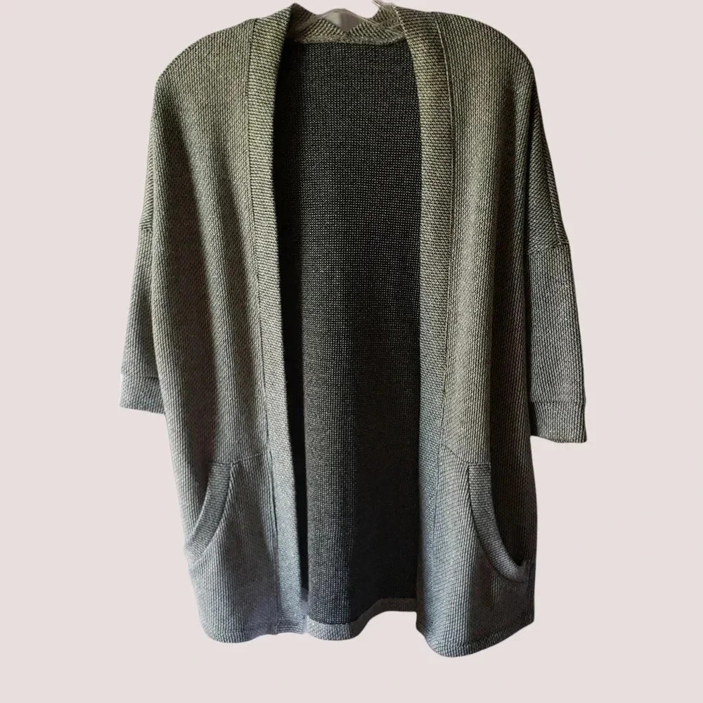 Women cardigan silver SZ M